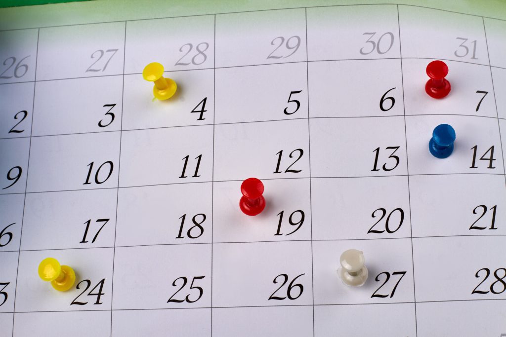 Academic Calendar Information for Higher Ed Administrators Faculty