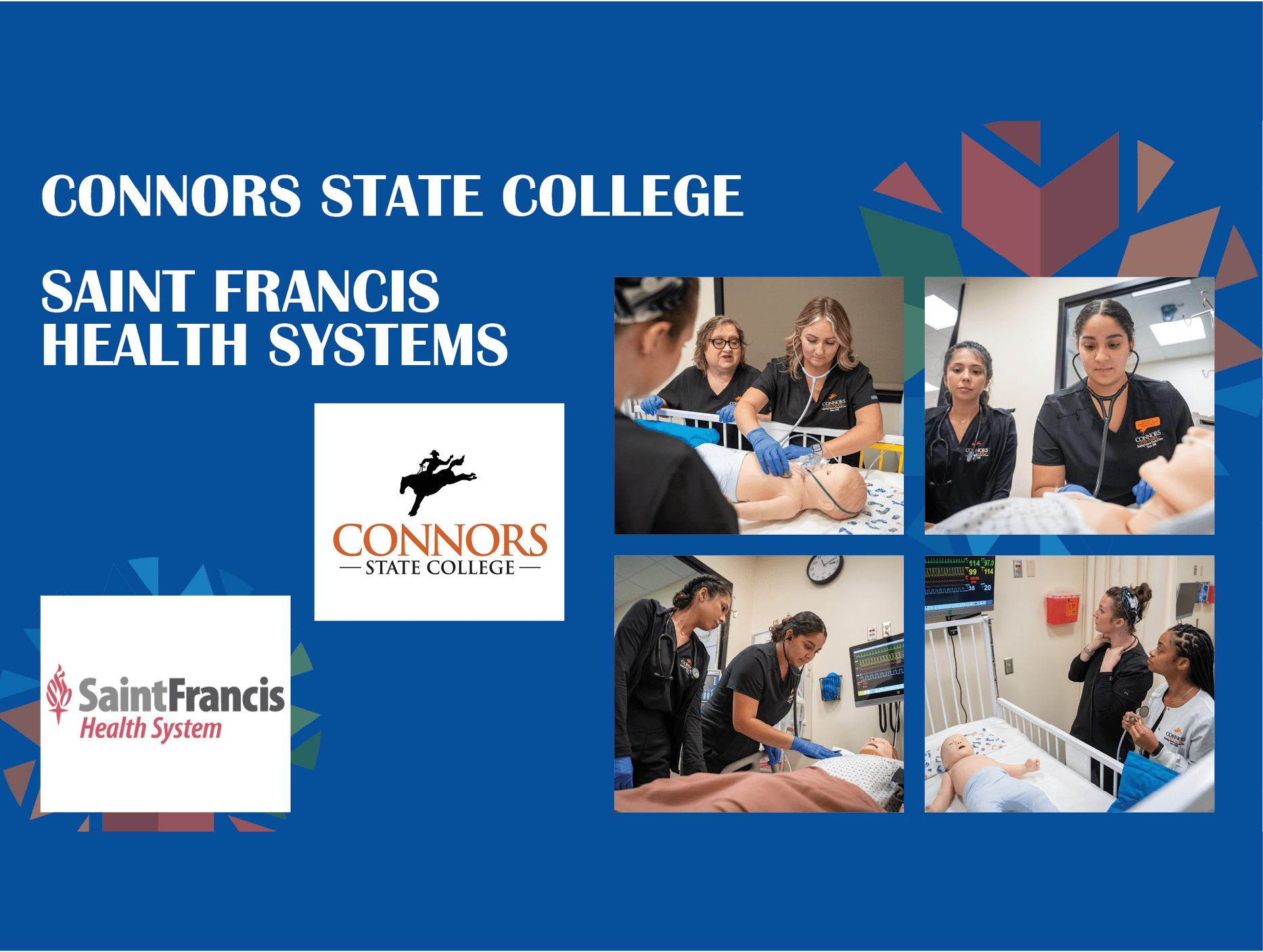 Connors State College and Saint Francis Health Systems
