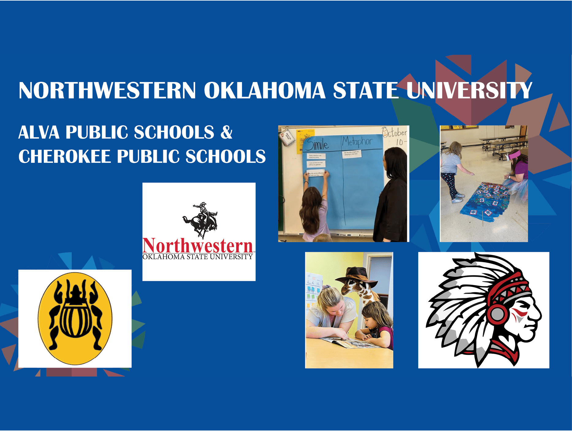 Northwestern Oklahoma State University, Alva Public Schools and Cherokee Public Schools