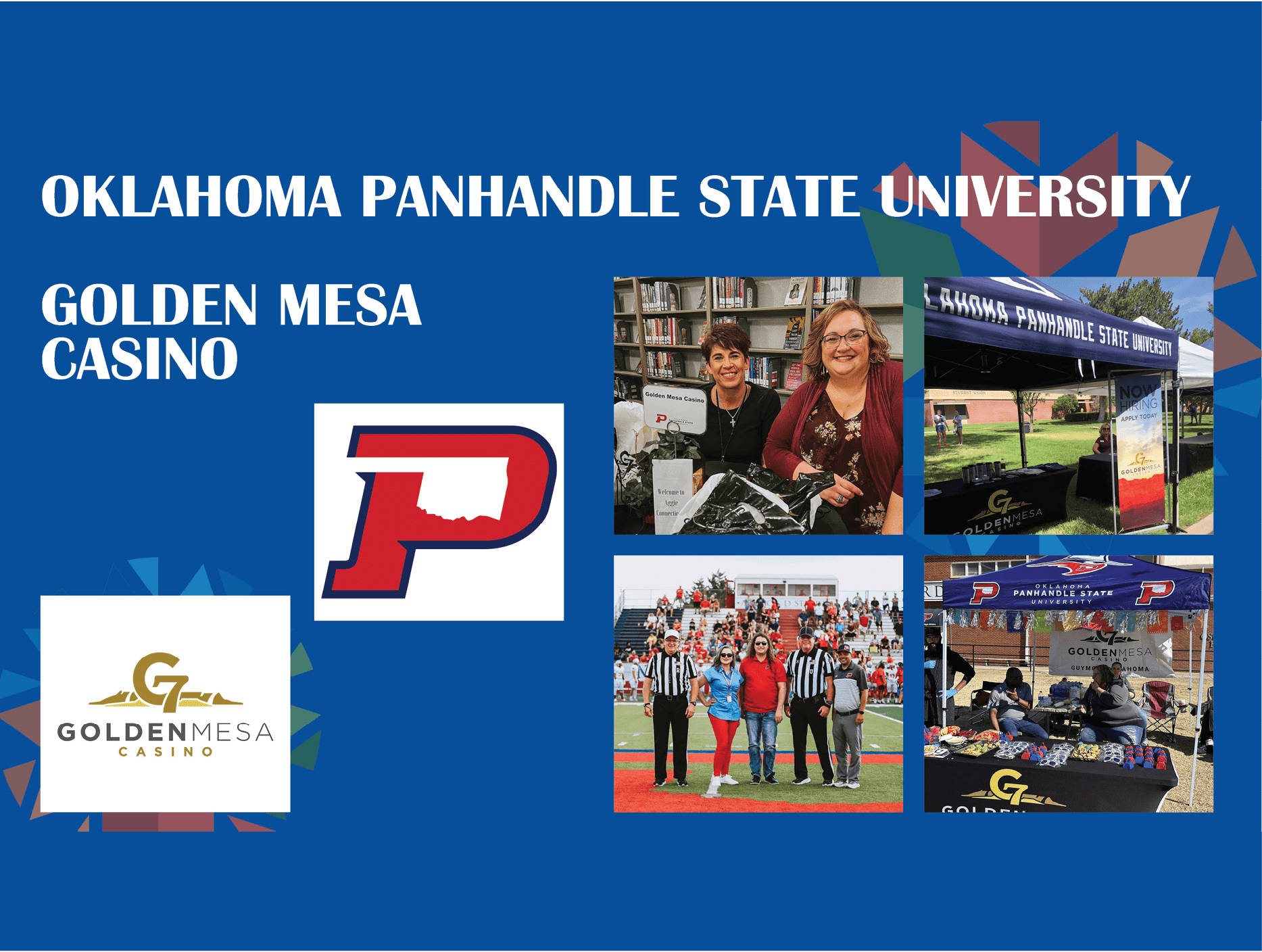 Oklahoma Panhandle State University and Golden Mesa Casino