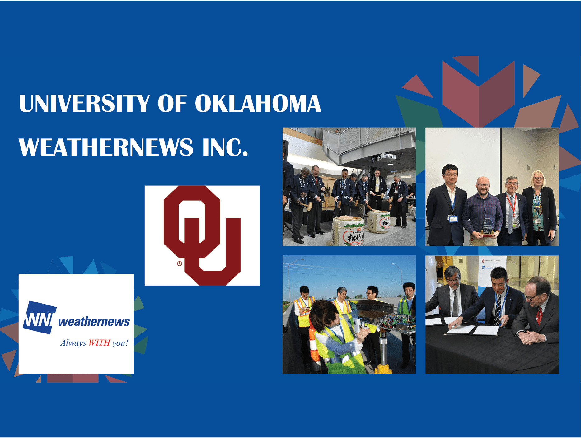 University of Oklahoma and Weathernews Inc.
